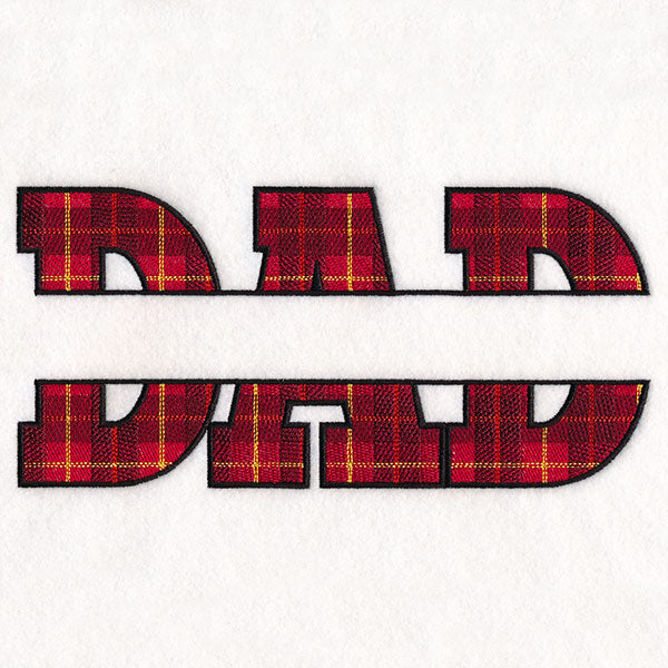 Customizable Dad with Plaid