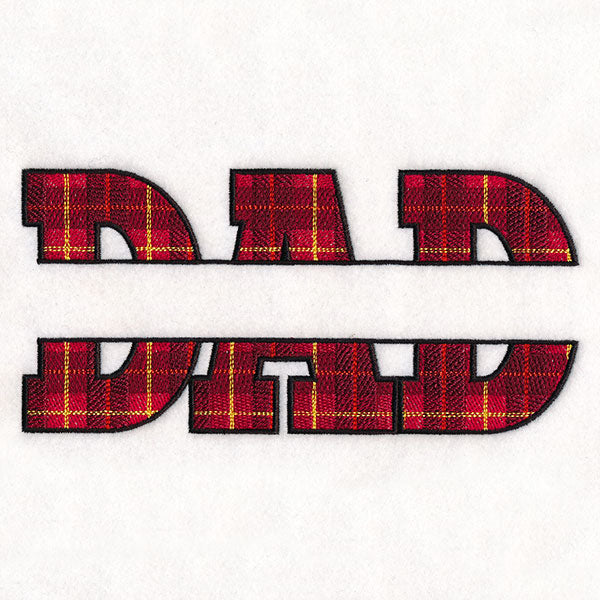 Customizable Dad with Plaid