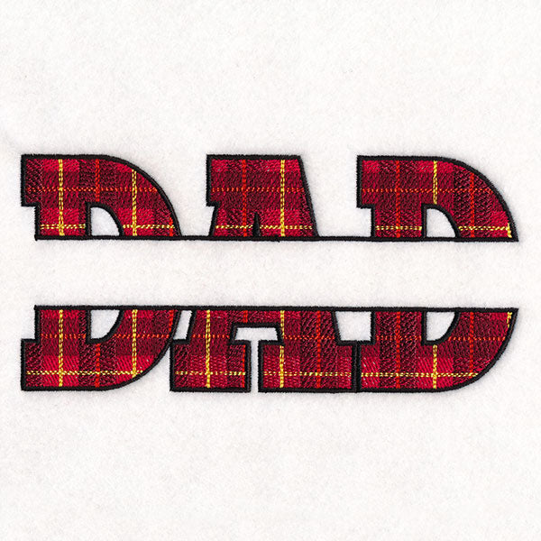 Customizable Dad with Plaid