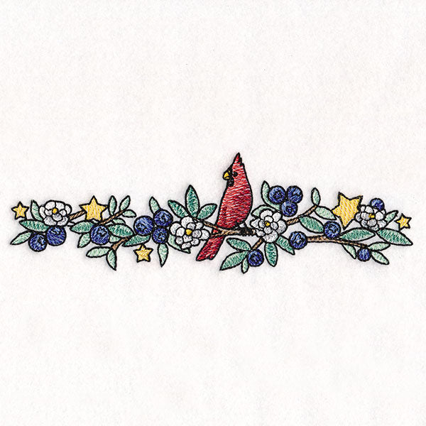 Americana Floral Cardinal