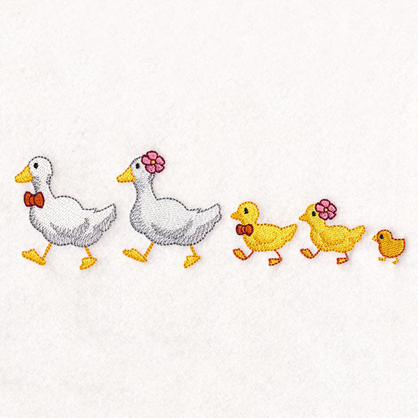 Ducks in a Row Family Border
