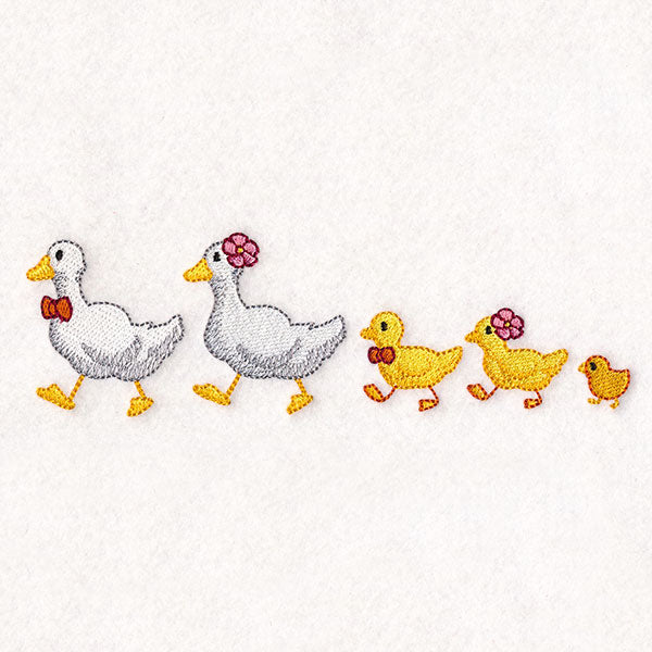 Ducks in a Row Family Border
