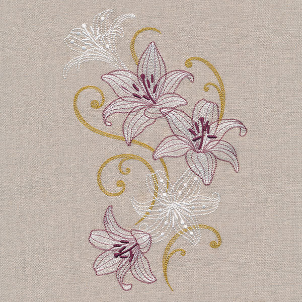 Sheer and Elegant Lilies