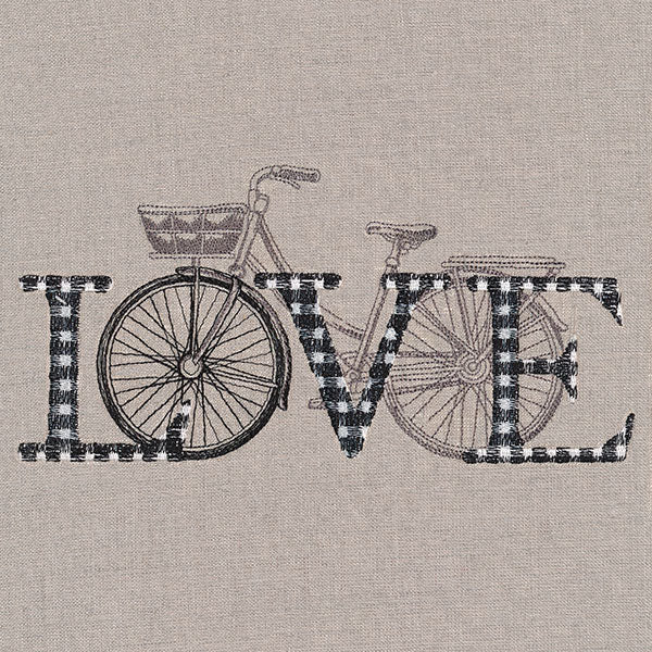 Love in Gingham Bicycle