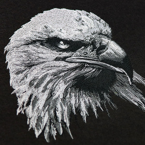 Etching Bald Eagle