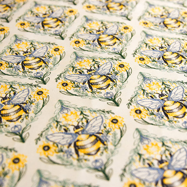 Queen Bee in Flowers