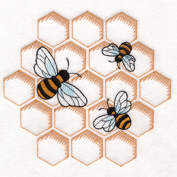 Sweet Honeycomb Etching