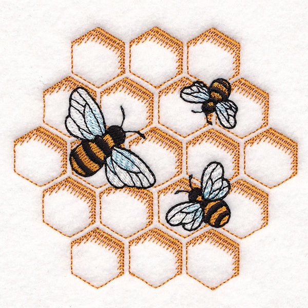 Sweet Honeycomb Etching