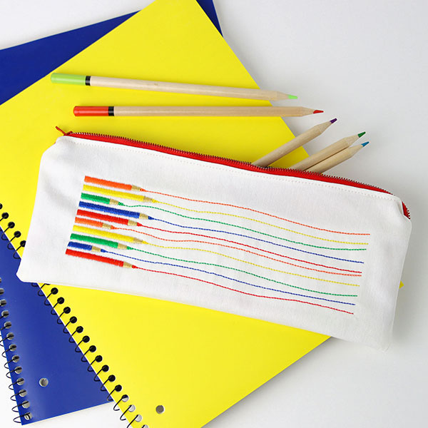 Colorful Pencil Border