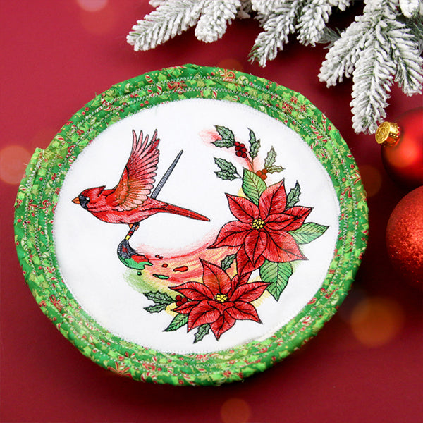 Christmas Cheer Painting Cardinal