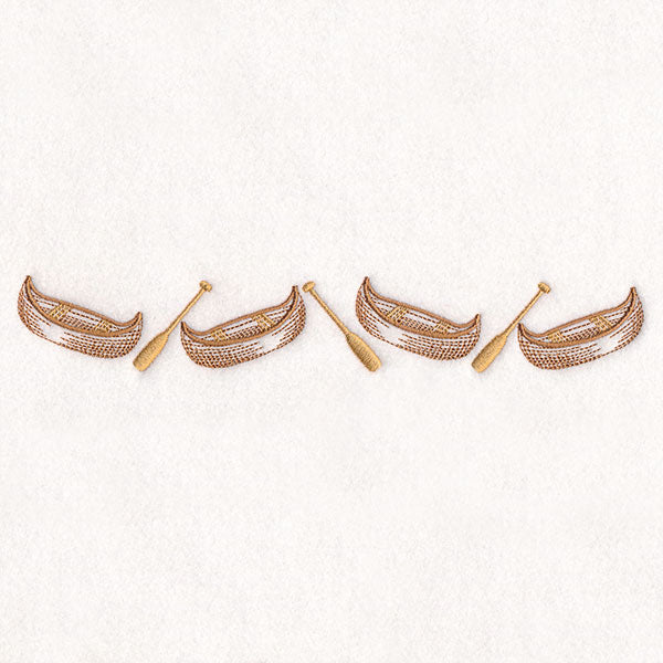 Canoe and Paddle Border