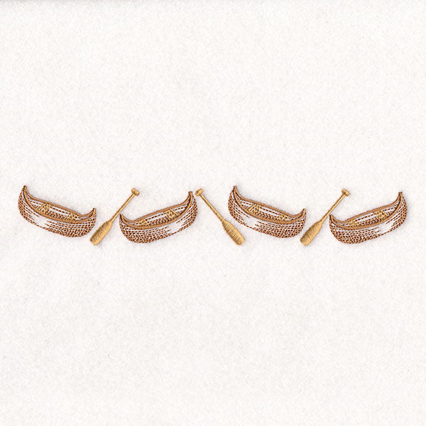 Canoe and Paddle Border