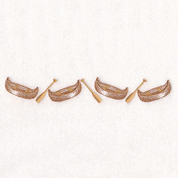 Canoe and Paddle Border