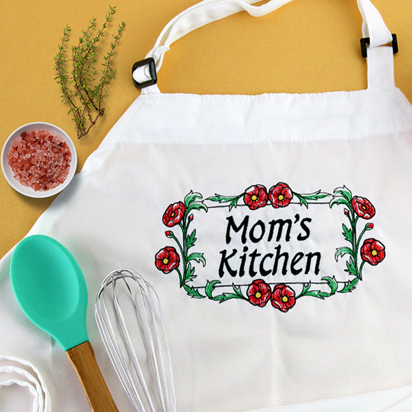 Pretty Poppies Quilt Label