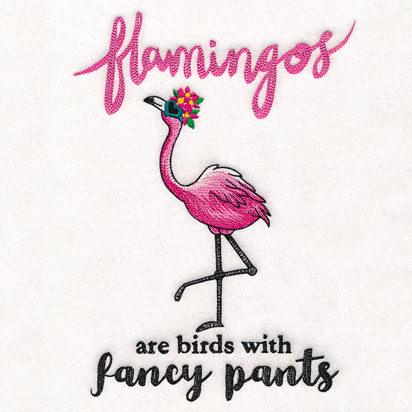 Fancy Pants Flamingo