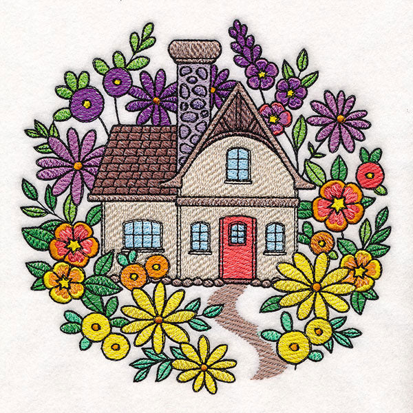 In Bloom Cottage Scene