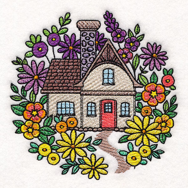 In Bloom Cottage Scene