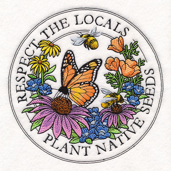 Respect the Locals Stamp