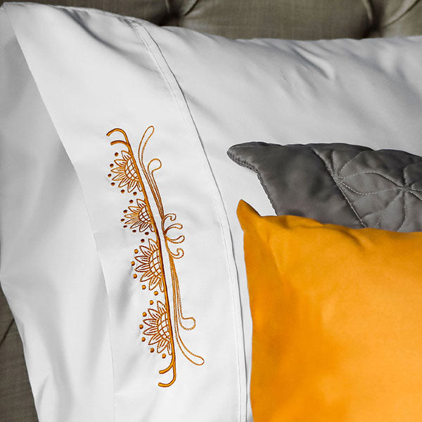 Boho Sunflower Border