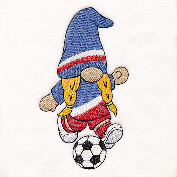 Kick-Off Soccer Gnome - Girl