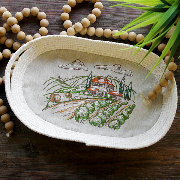 Countryside Farm Scene