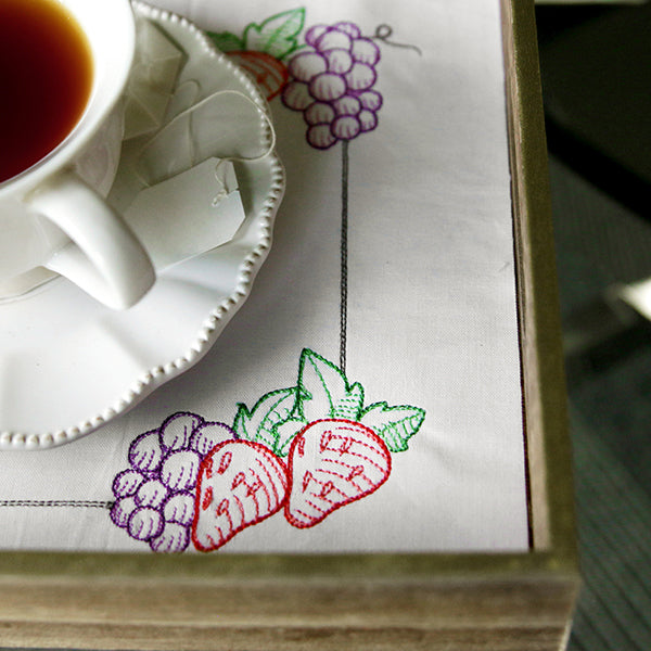 Fresh Fruit Quilt Label