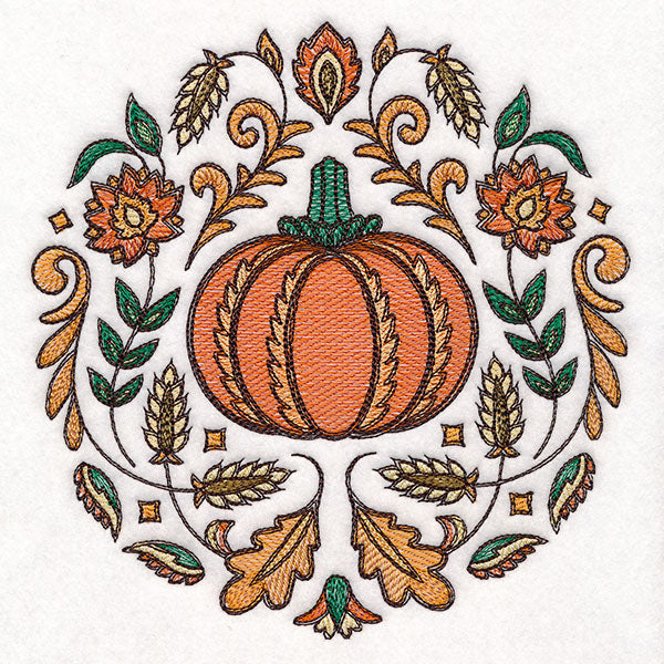 Harvest Folk Art Circle