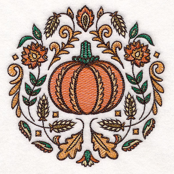 Harvest Folk Art Circle
