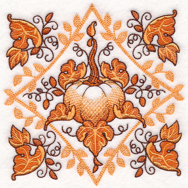Autumn Square Moment - Pumpkin