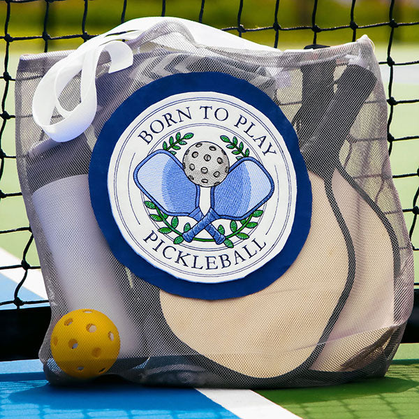 Born to Play Pickleball Stamp