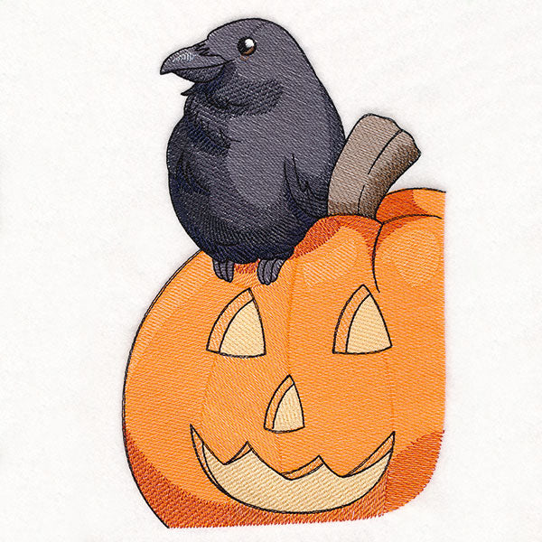 Sweet Crow and Pumpkin