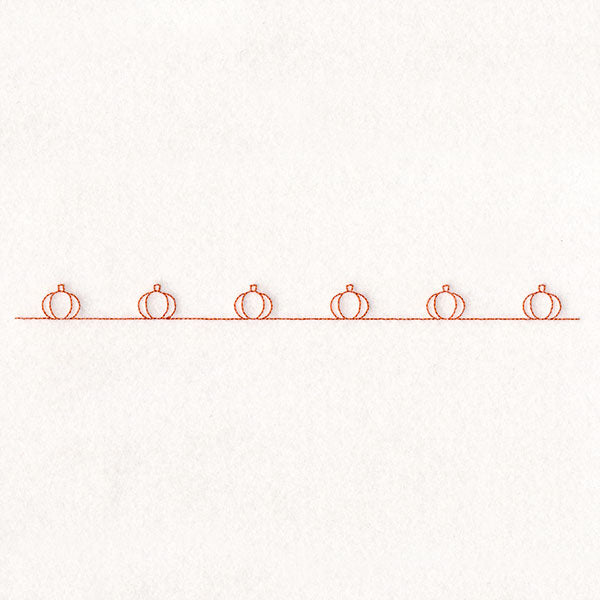 Fall into Autumn Border - Pumpkins