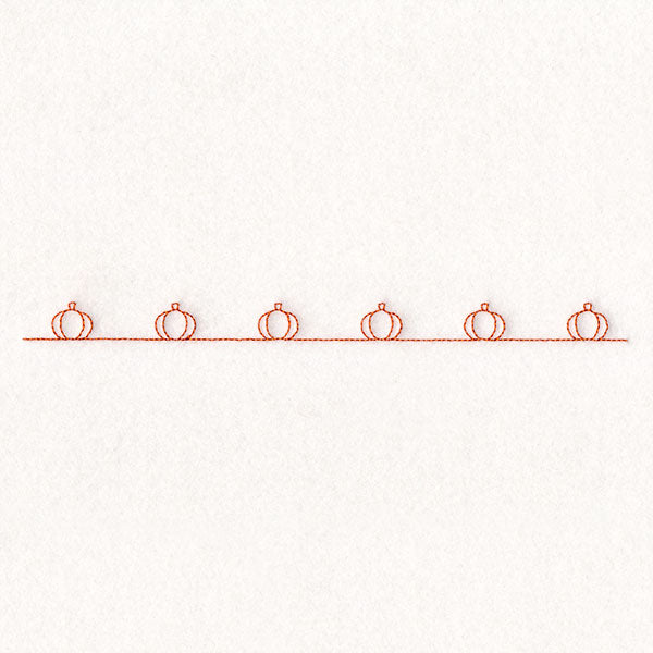 Fall into Autumn Border - Pumpkins