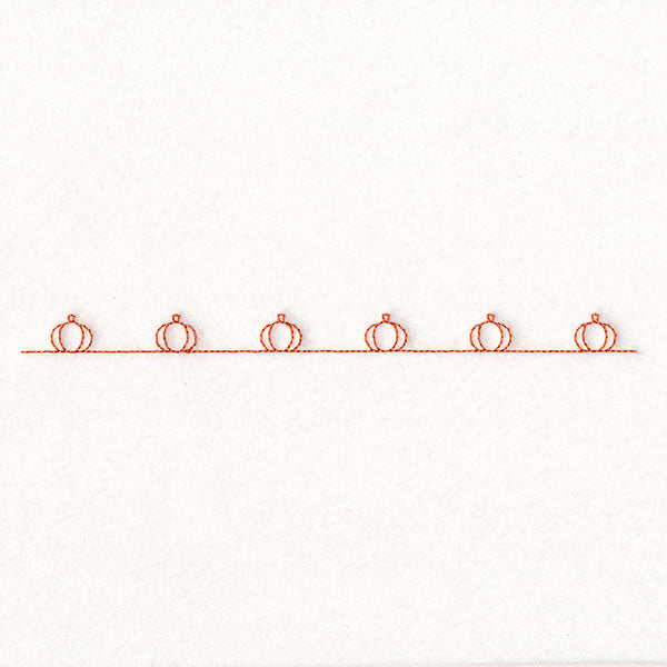 Fall into Autumn Border - Pumpkins