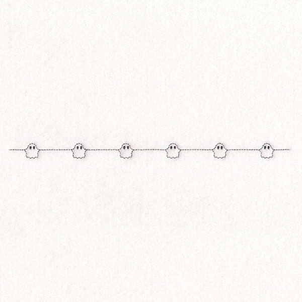 Fall into Autumn Border - Ghosts