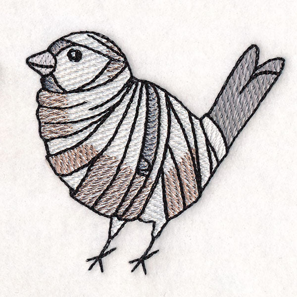 Halloween Chickadee - Mummy