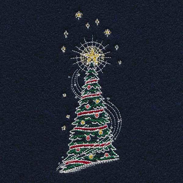 Midnight Christmas Garden - Christmas Tree