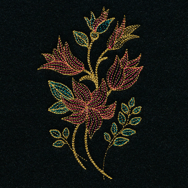 Gilded Autumn Flower Spray