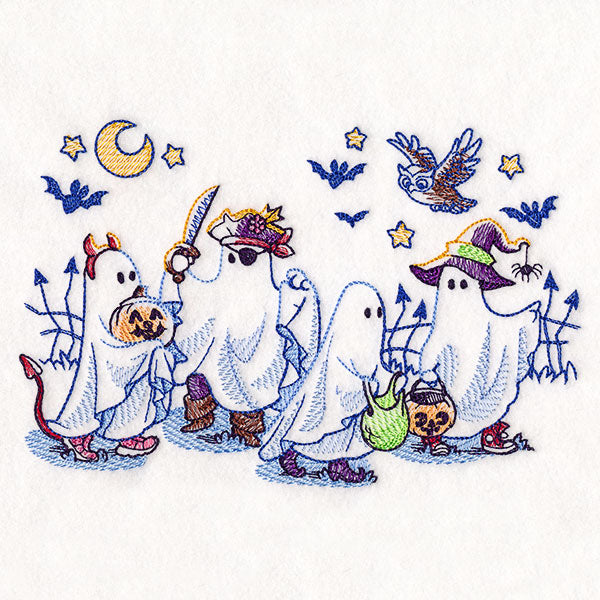 Trick-or-Treat Ghosts