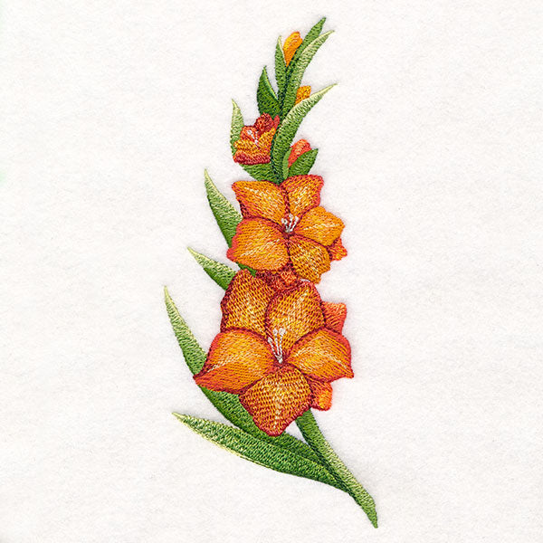 Realistic Gladiolus Spray