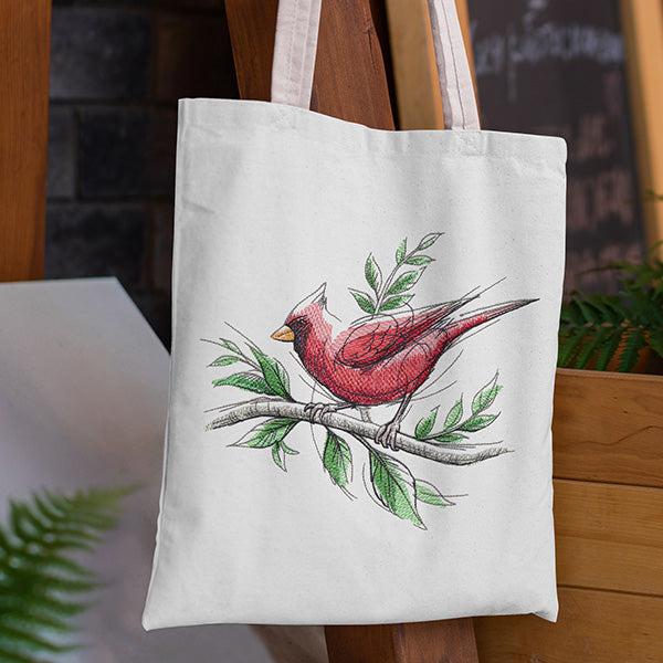 Joyful Storybook Cardinal