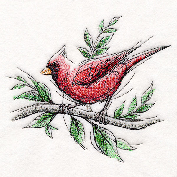 Joyful Storybook Cardinal