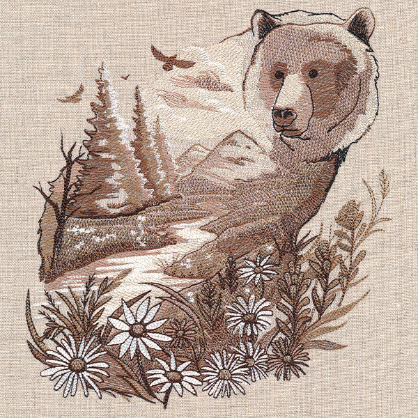 Bear Nature Scene