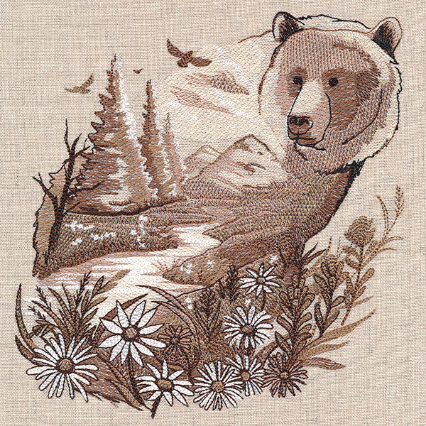 Bear Nature Scene