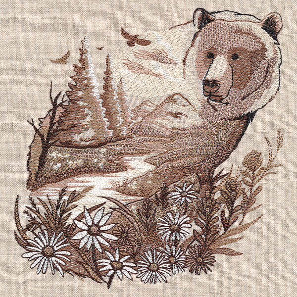 Bear Nature Scene