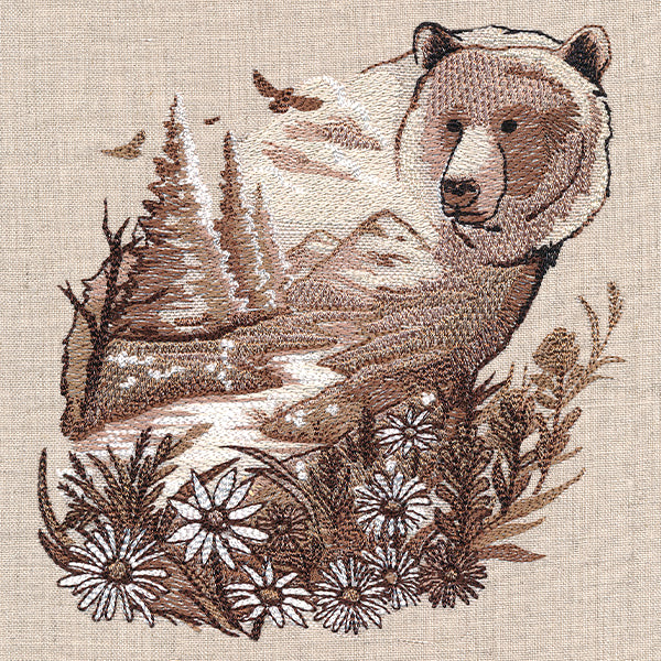 Bear Nature Scene