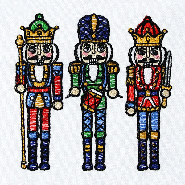 Season's Greetings Nutcracker Trio