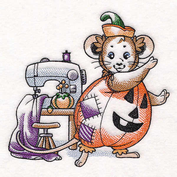 Crafty Halloween Mouse