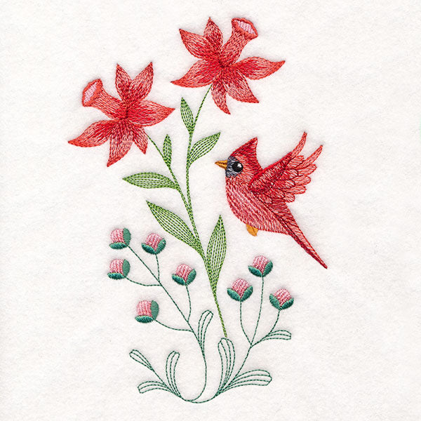 Delicate Treasures in Red