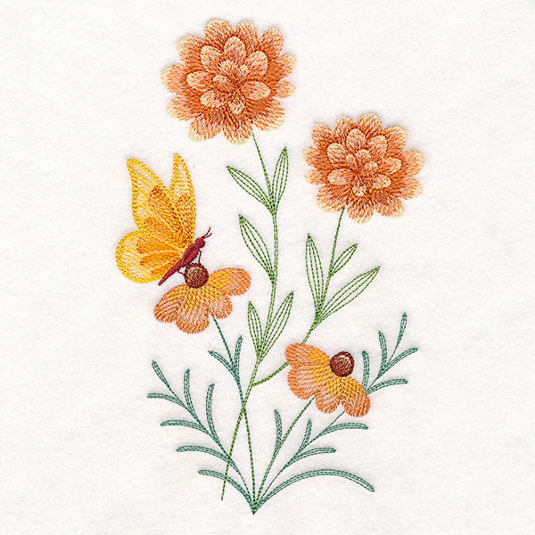 Delicate Treasures in Orange